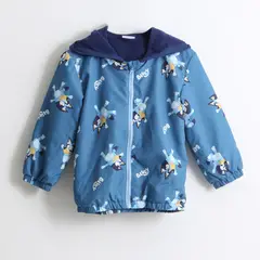 BLUEY - Cortaviento Niño Full Print Orejas Azul