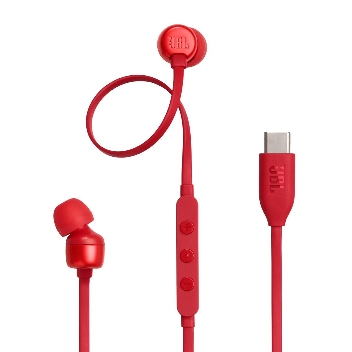 JBL - Audífonos JBL TUNE 310C - Rojo