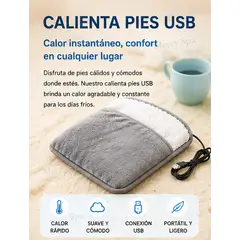 MOVI - Calienta Pies USB Multifuncional Relajación y Calor para el Invierno