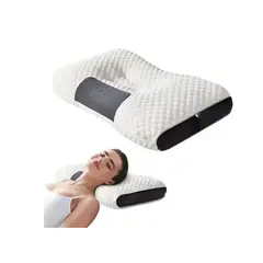 GENERICO - Pack x2 Almohada Ortopédica Cojín Cervical Terapéuticas