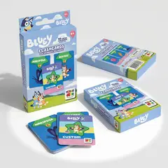 BLUEY - Pack 12 Flash Cards Primeras Palabras