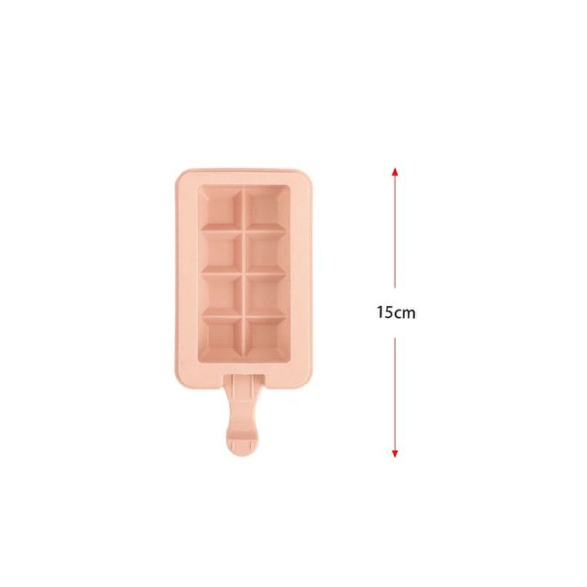 GENERICO - Molde De Silicona Para Helados Con Diseño De Paleta - 15cm, Colores Surtidos, 1 PCS