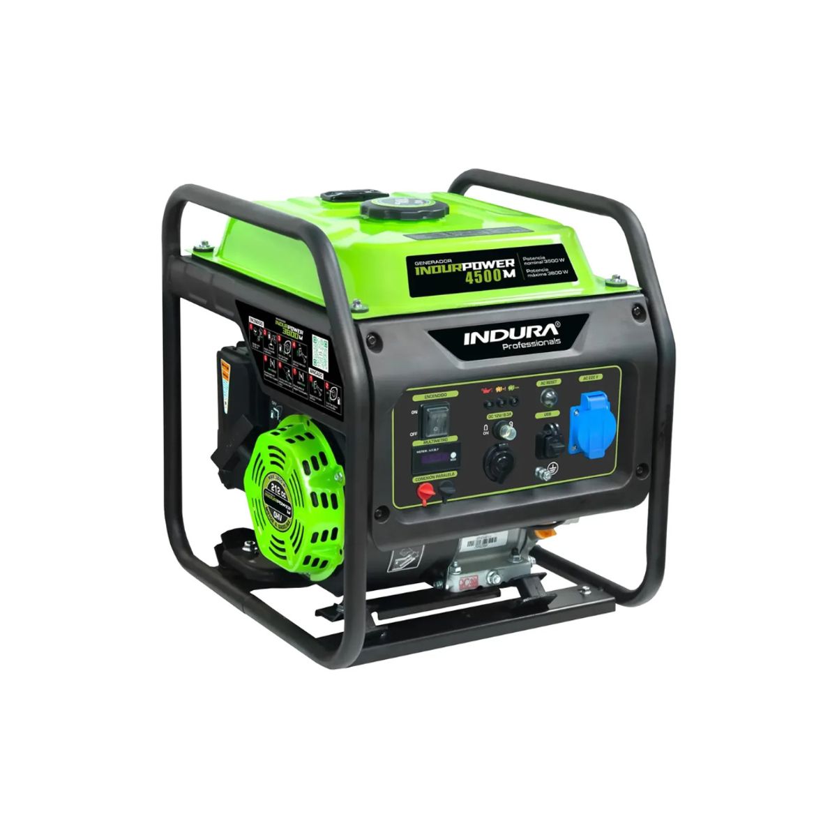 INDURA - Generador Eléctrico Indura 4500 Watts Gasolina