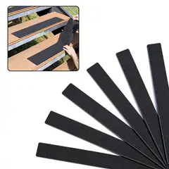 MOONCORE - Pack 6 Cintas Antideslizantes Para Pisos Y Escaleras 61x15cm