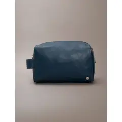 CALVIN KLEIN - Neceser con Detalle Metálico Azul