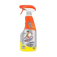 MR MUSCULO - Limpiador de Cocina Mr. Músculo Platinum Limón Gatillo 500 ml