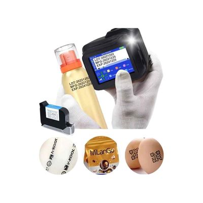 Computech Impresora Portatil Manual Inkjet Fecha Logo 600Dpi