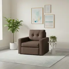 DISEÑOS VALESTRINI - SOFA CAMA MILÁN UN CUERPO EN LINO
