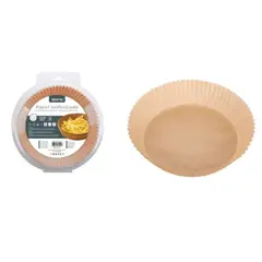 GENERICO - Papel Sulfurizado Para Freidora De Aire - 16cm, Kraft, 50 PCS