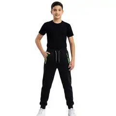 LIKE SHOP - Pantalón Jogger Juvenil, Niño. Forro Piel, Térmico Invierno 0791