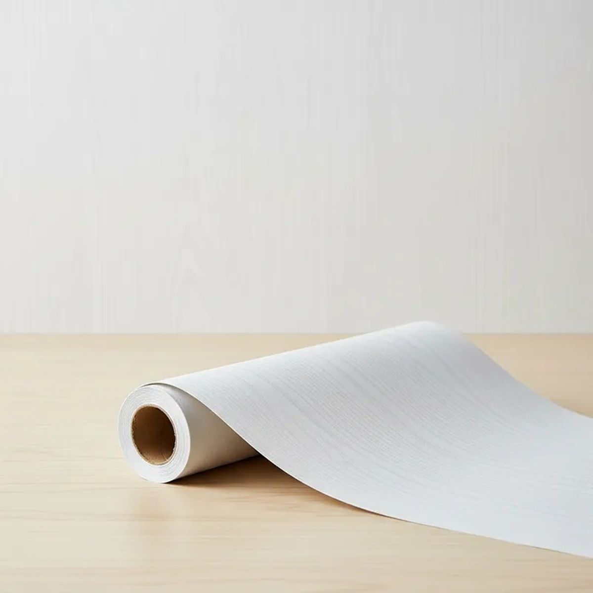 GENERICO - Papel Mural Autoadhesivo Madera BlancaTexturizado Pack 3 Rollos 18 m²