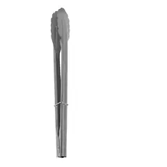 GENERICO - Pinzas Para Parrilla Profesional Acero Inoxidable 40cm 250gr Cocina Quincho Horno Freir Saltear BELUG