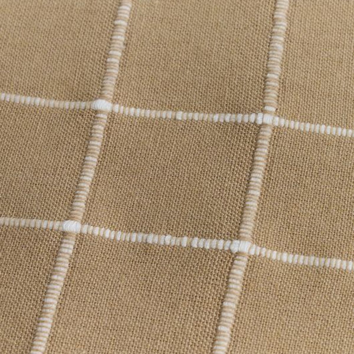 LOUNGE - Mantel Líneas Bordadas Woman Beige 180 x 300 cm LOUNGE