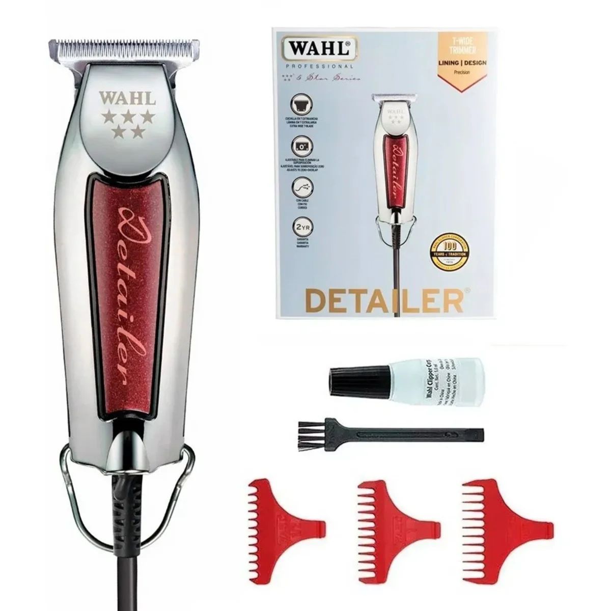 WAHL - Maquina Cortar Pelo Trimmer Detailer 5 Star Seri Wahl