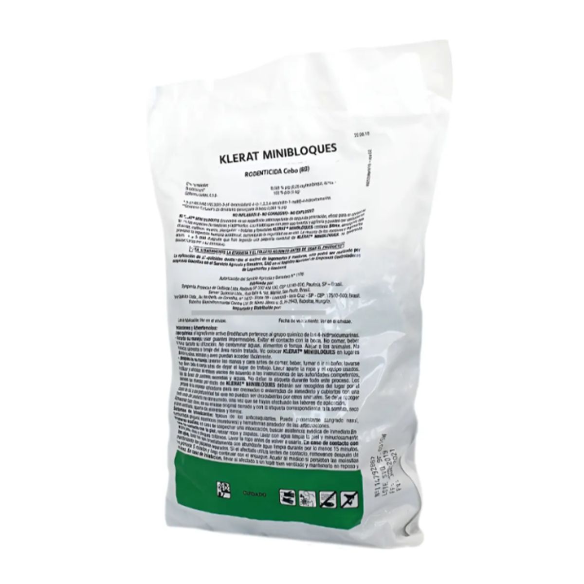 KLERAT - Raticida Klerat Mini Bloque 1kg
