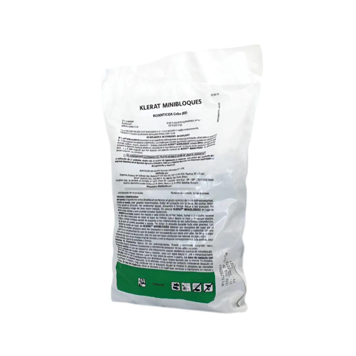 KLERAT - Raticida Klerat Mini Bloque 1kg