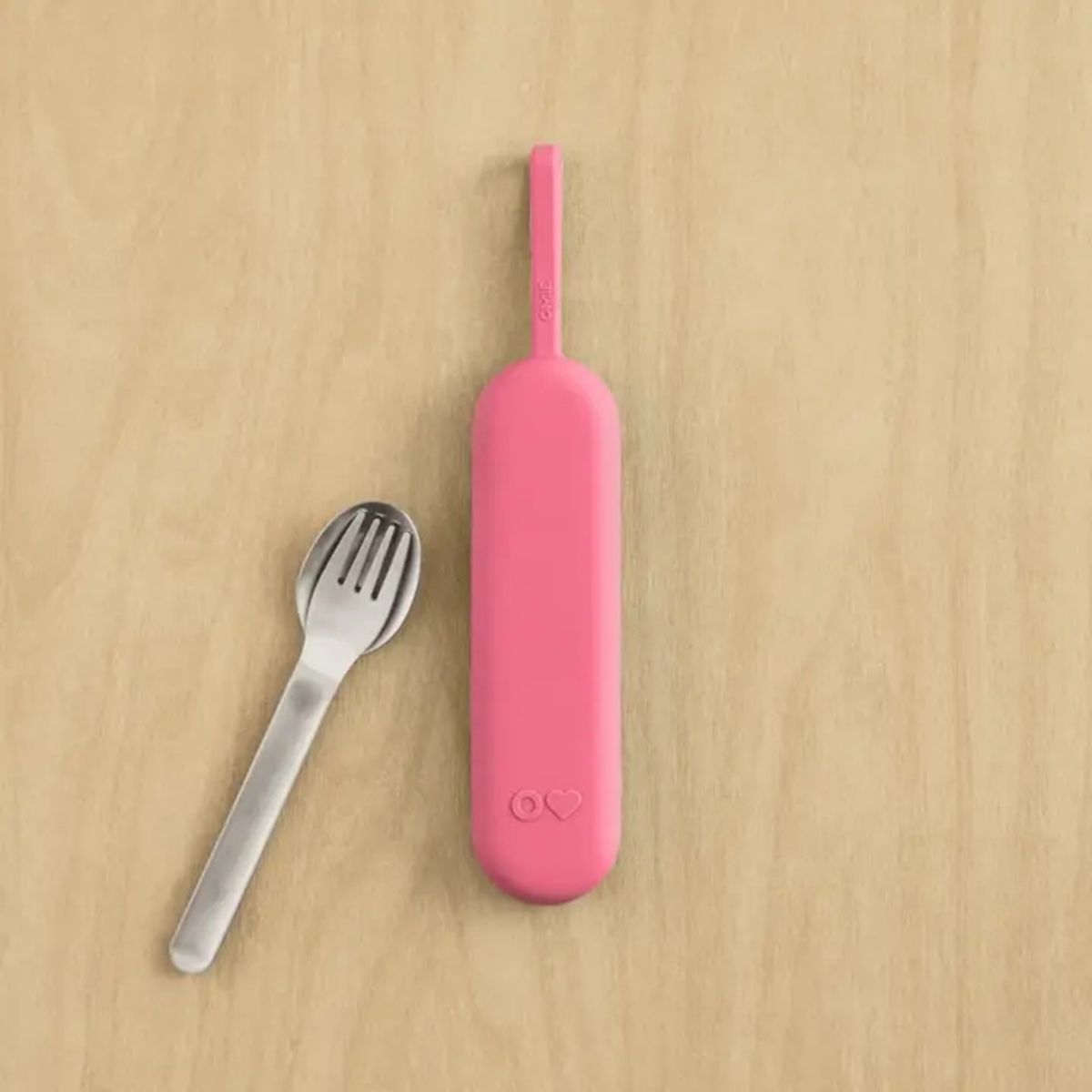 OMIELIFE - OmieBox UP Pod & Utensil - Set Porta Utensilios con Cubiertos para OmieBox UP® - Blush - Omie