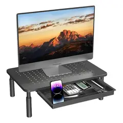 GENERICO - Soporte Monitor 3 Alturas Ajustable Portátil Para PC