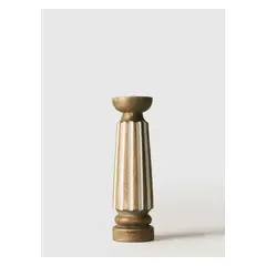LOUNGE - Candelabro Madera 20 x 6 cm