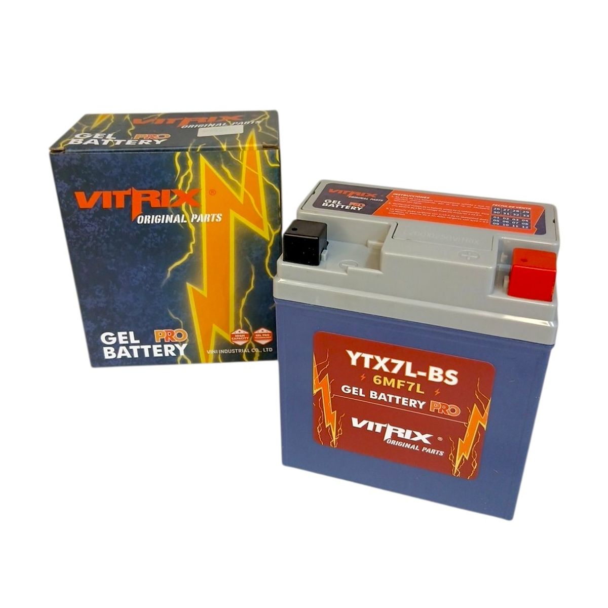 GENERICO - BATERIA GEL YTX7L-BS VITRIX