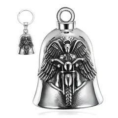 GENERICO - Amuleto Protección disseño de Campana Moto Biker Guardián Bell Regalo