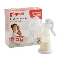 PIGEON - Extractor Saca Leche Manual Boca Estandar Libre Bpa