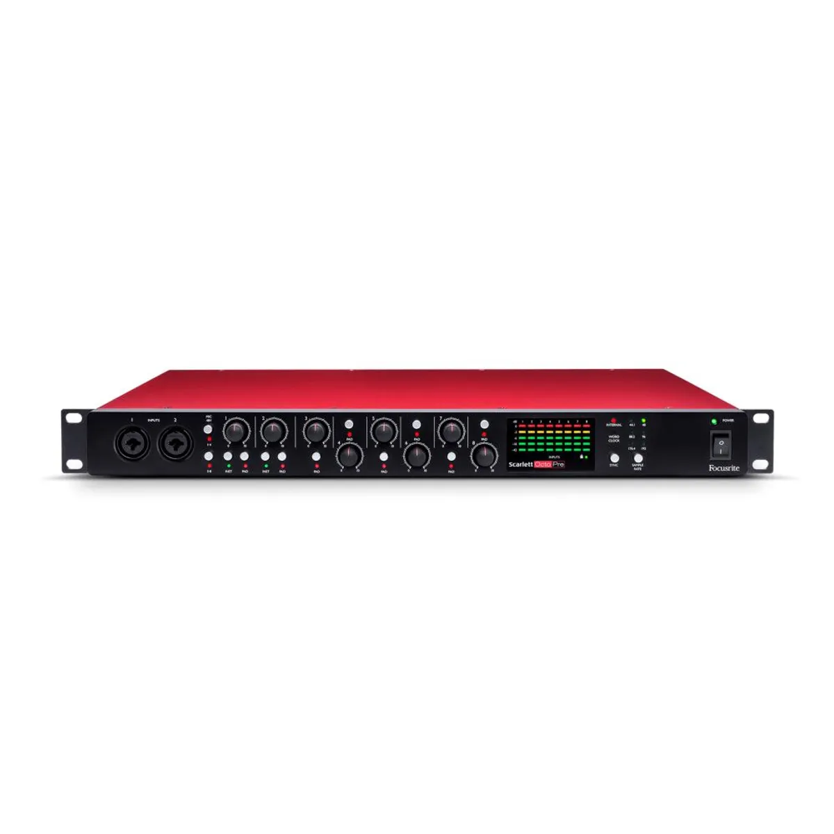 FOCUSRITE - Pre Amplificador De Micrófonos Focusrite Scarlett OctoPre