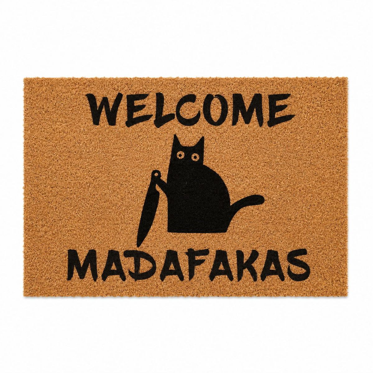 KOKOMAT - Choapino Welcome Madafakas Gato 60x100cm