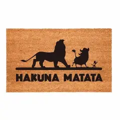 KOKOMAT - Limpiapies Choapino Hakuna Matata 45x75cm