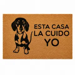 KOKOMAT - Choapino Esta casa la cuido yo Salchicha 45x75cm