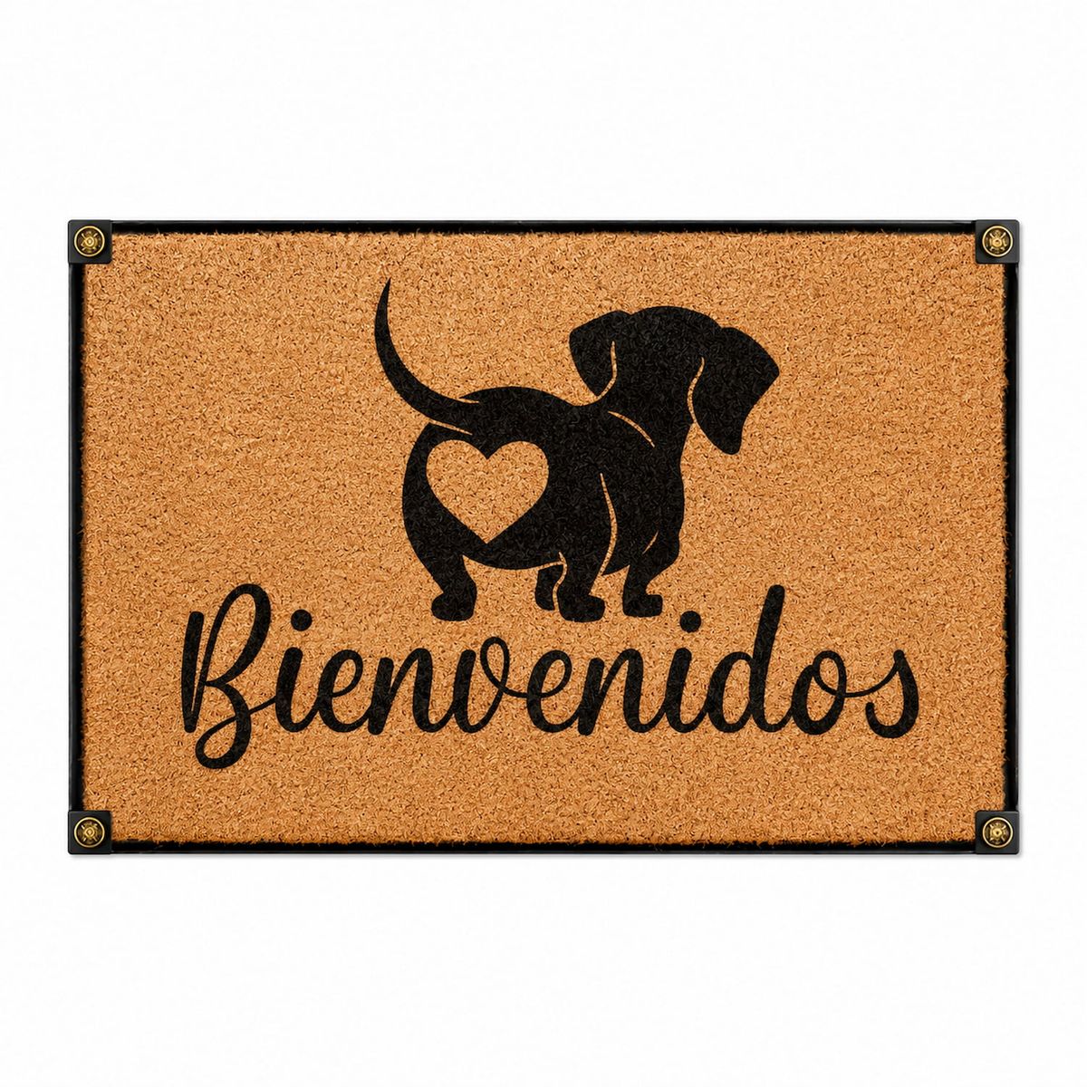 KOKOMAT - Choapino Bienvenidos salchicha Marco de Fierro 45x75cm