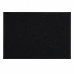 KOKOMAT - Limpiapiés de PVC Negro 90x120cm