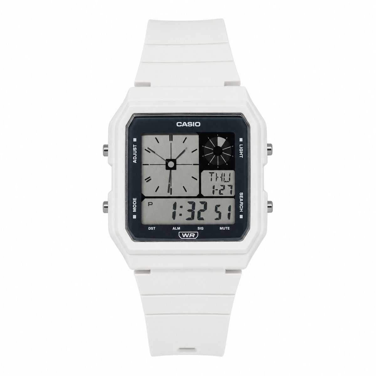 CASIO - Reloj Casio unisex LF-20W-8A blanco en resina