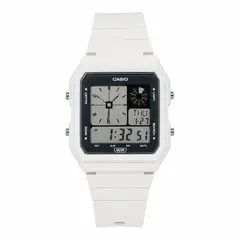 CASIO - Reloj unisex LF-20W-8A blanco en resina