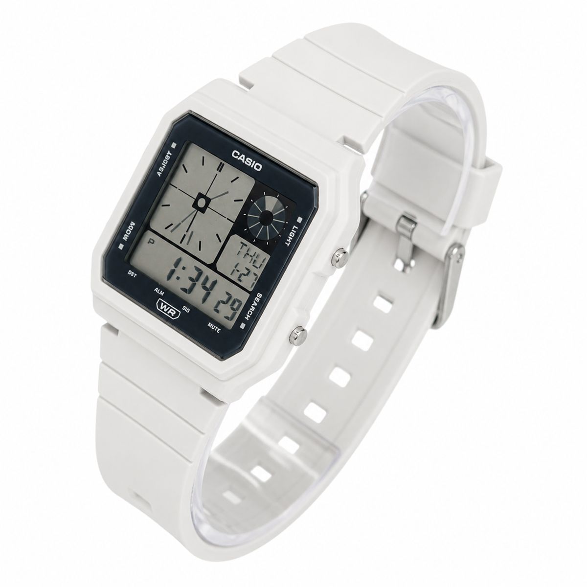 CASIO - Reloj Casio unisex LF-20W-8A blanco en resina