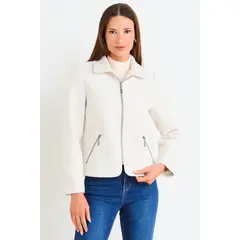 ASH - Chaqueta Corta Mujer Crudo