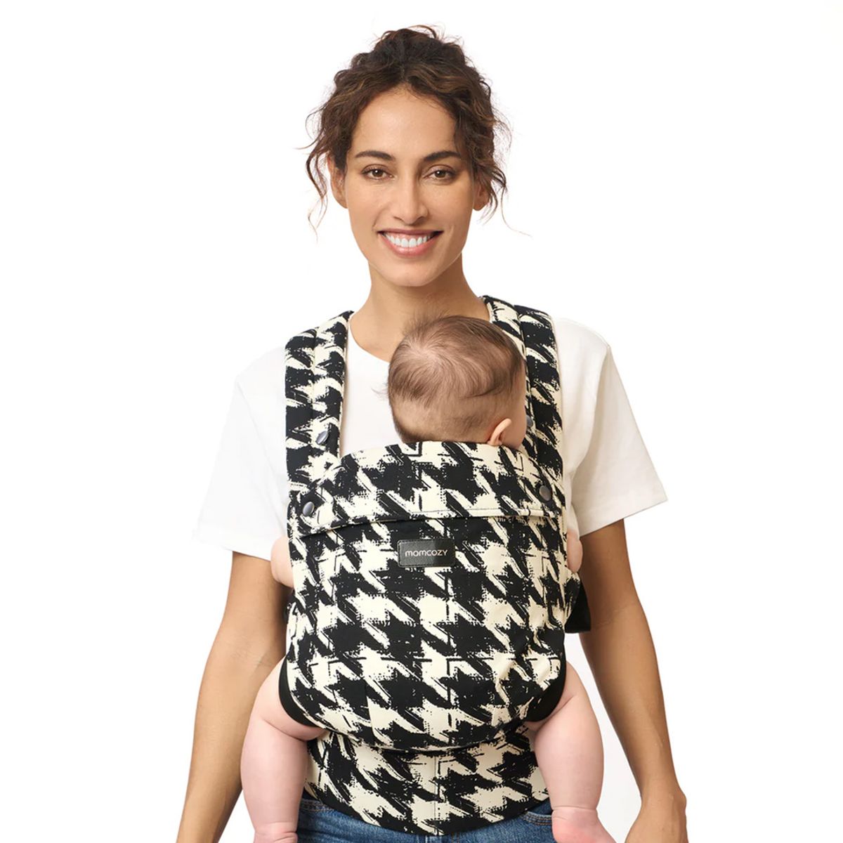 MOMCOZY - Portabebes Pure Hug Pata de Gallo