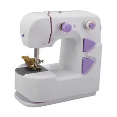 GENERICO - Kit Minimaquina De Coser Mesa Extensible Pedal + Set Costura