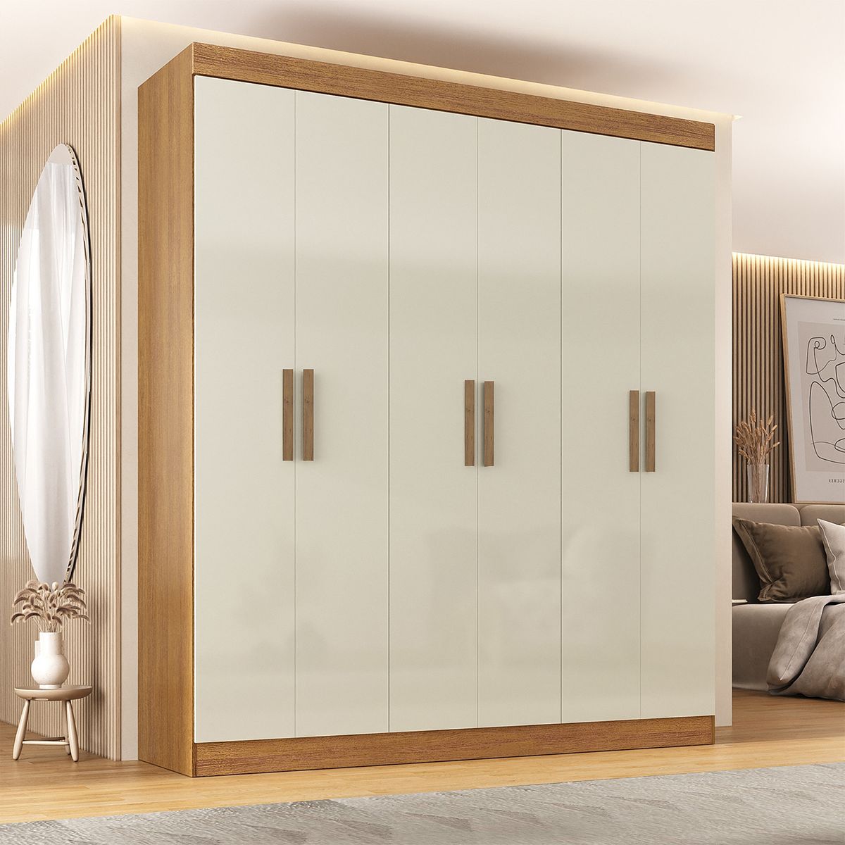 DI PORETTI - CLOSET HOLANDA 6P 2C 200x164x47