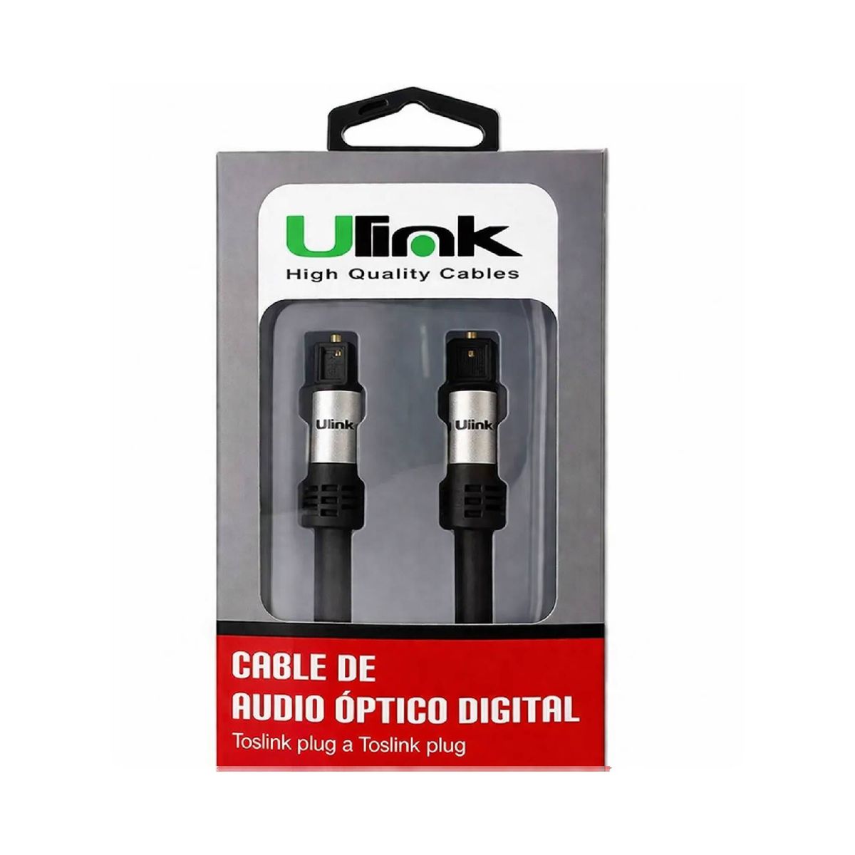 ULINK - Cable óptico Digital 1,8 M ULink