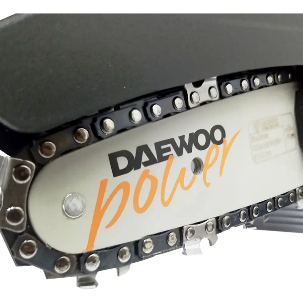 DAEWOO - Mini Motosierra Inalámbrica Bateria Dalmch20-1k Daewoo Color NaranjaNegroGris
