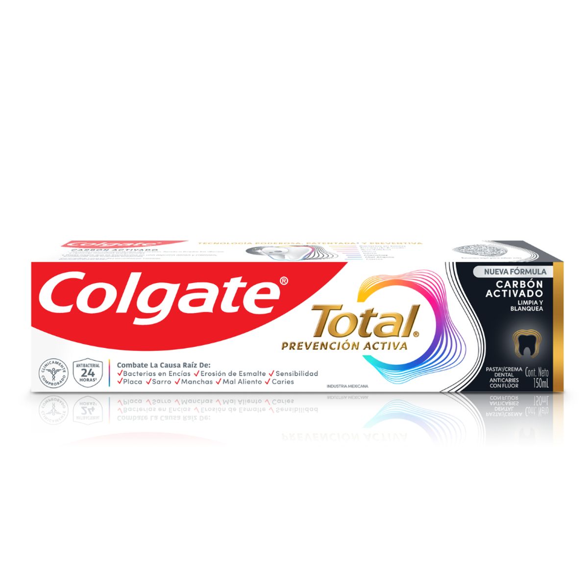 COLGATE - Colgate Total 12 - Pasta de Dientes Carbón Activado 150ml
