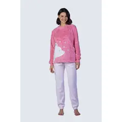LADY GENNY - Pijama Polar Peluche Mujer