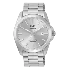 Q&Q - RELOJ S23A-505VK 50 ANIVERSARIO AUTOMÁTICO HOMBRE PLATEADO