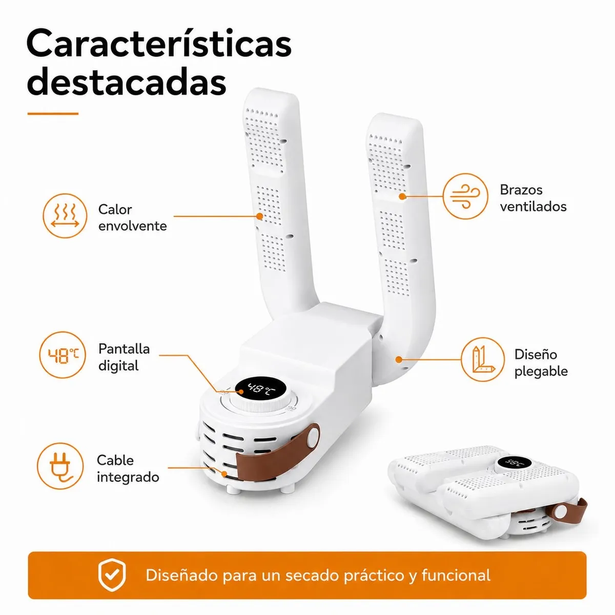 DOPA - Secador Multifuncional De Zapatos Calentador De Zapatillas