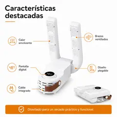 DOPA - Secador Multifuncional De Zapatos Calentador De Zapatillas