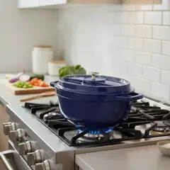 COQUINARIA - Olla hierro fundido 4.1 Azul Litros