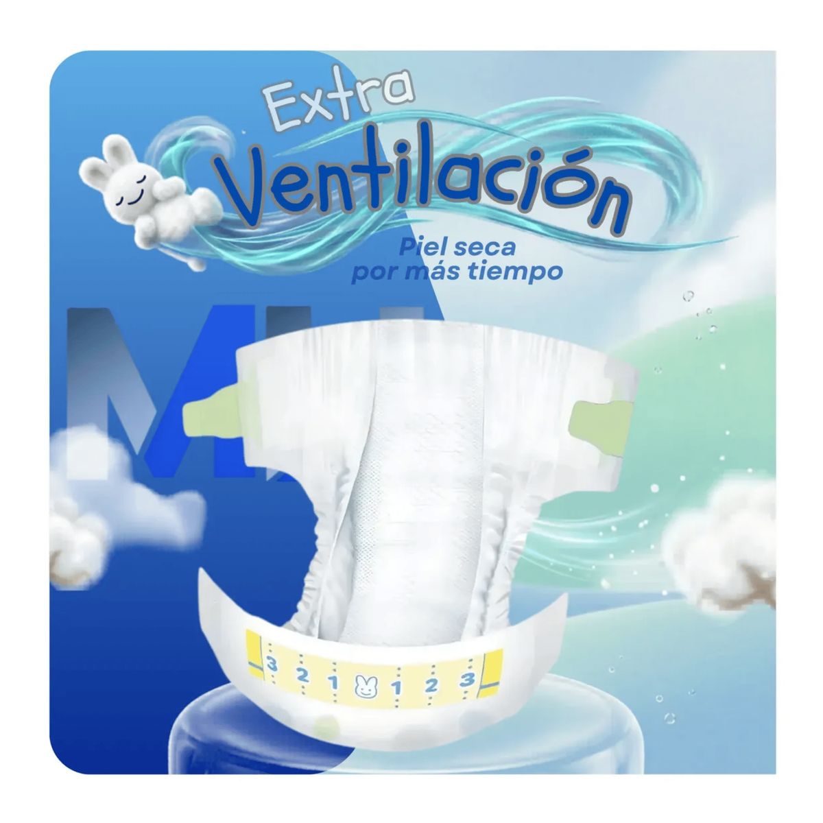 MERRIES - Pañales Desechables Recien Nacido Merries Super Jumbo 144 Un