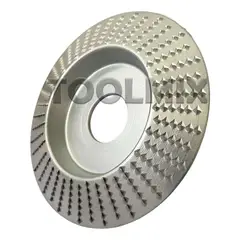 KAMASA - Disco Escofina Para Desbaste Tallado De Madera 85-100mm INCLINADO