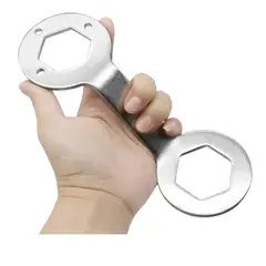 GENERICO - Llave Para Tuerca Mecanismo De Lavadora 36mm38mm plateada
